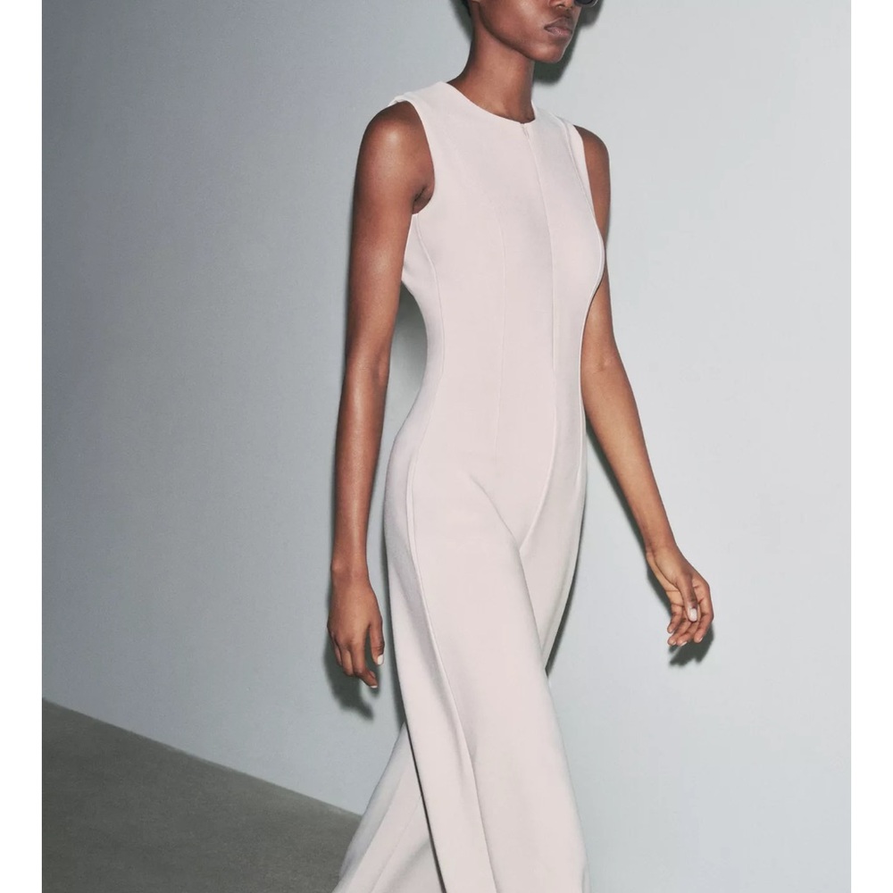 Zara crepe jumpsuit